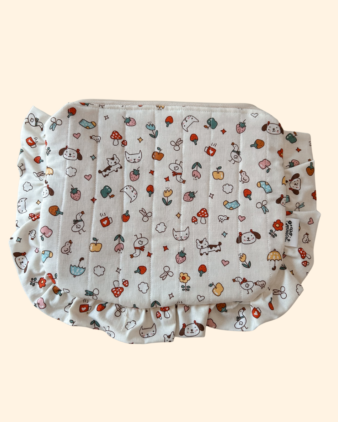 Kawaii Theme Ruffle Pouch