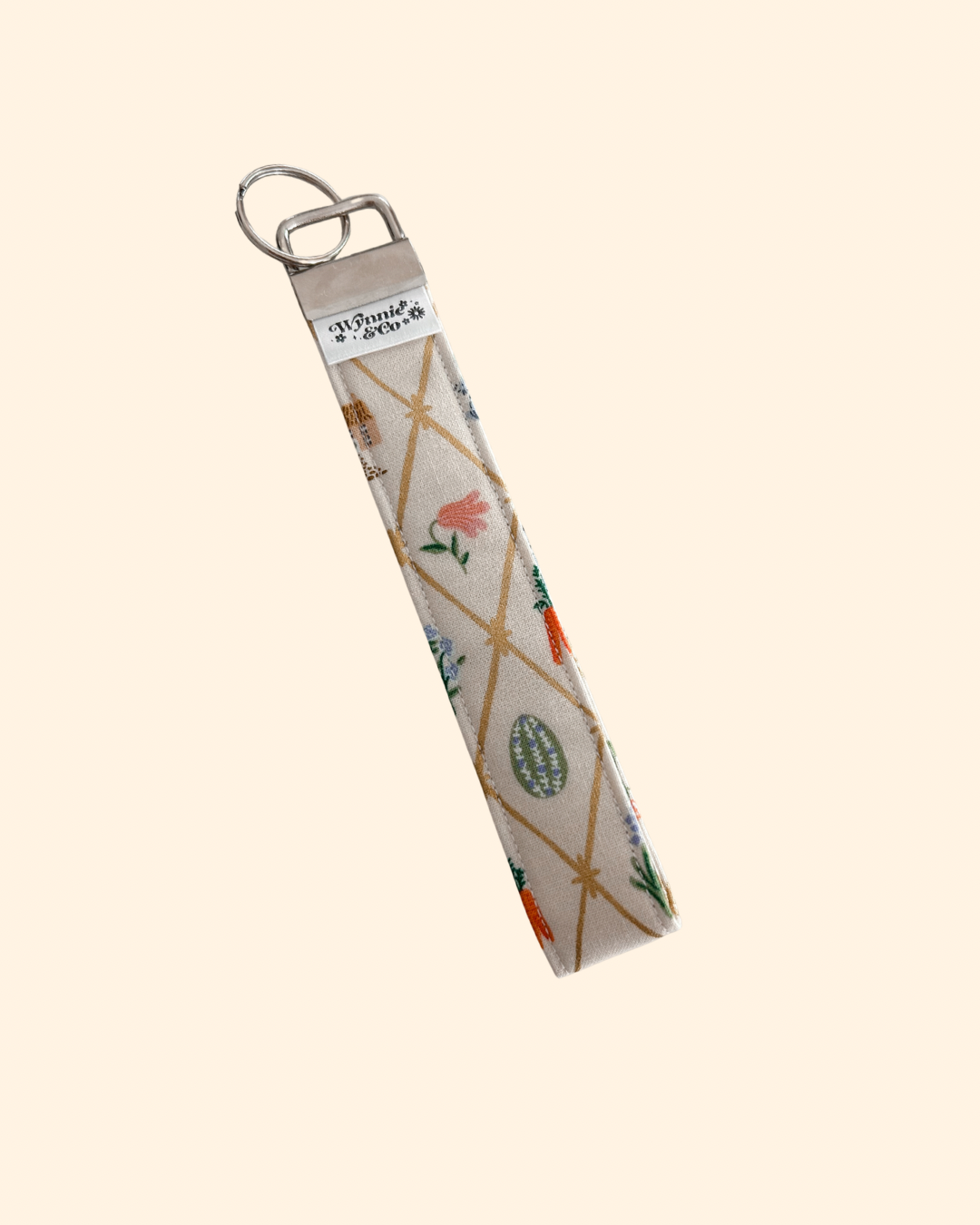 Gold Spring Keychain