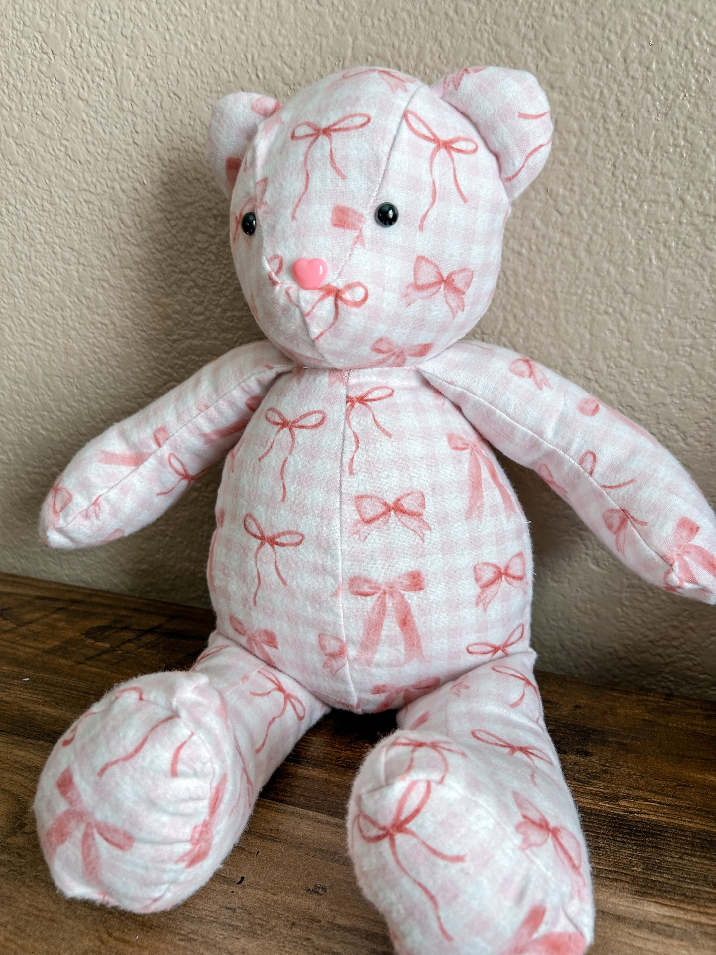 Custom Keepsake Teddy Bear