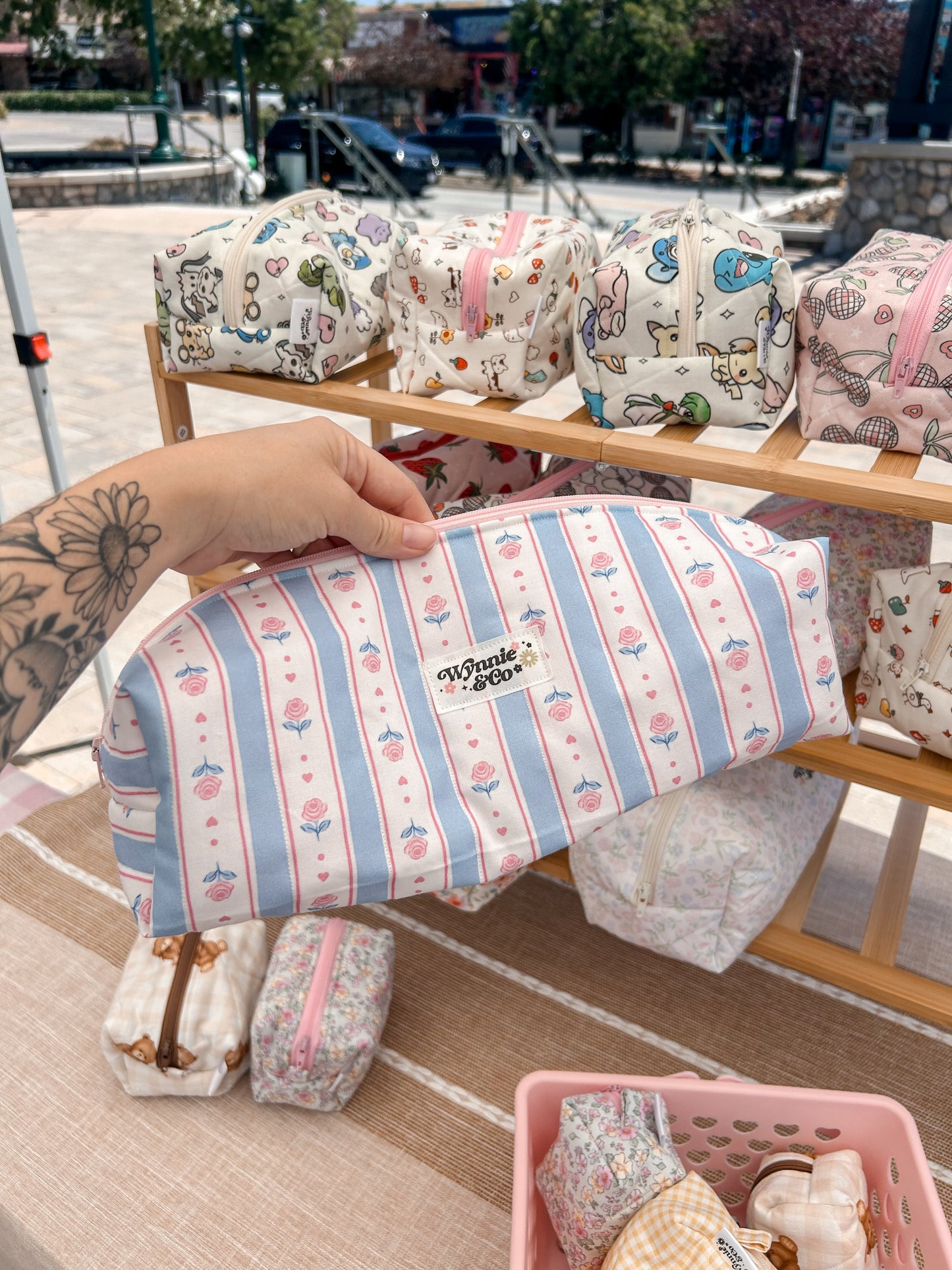 Roses Hair Tools Bags