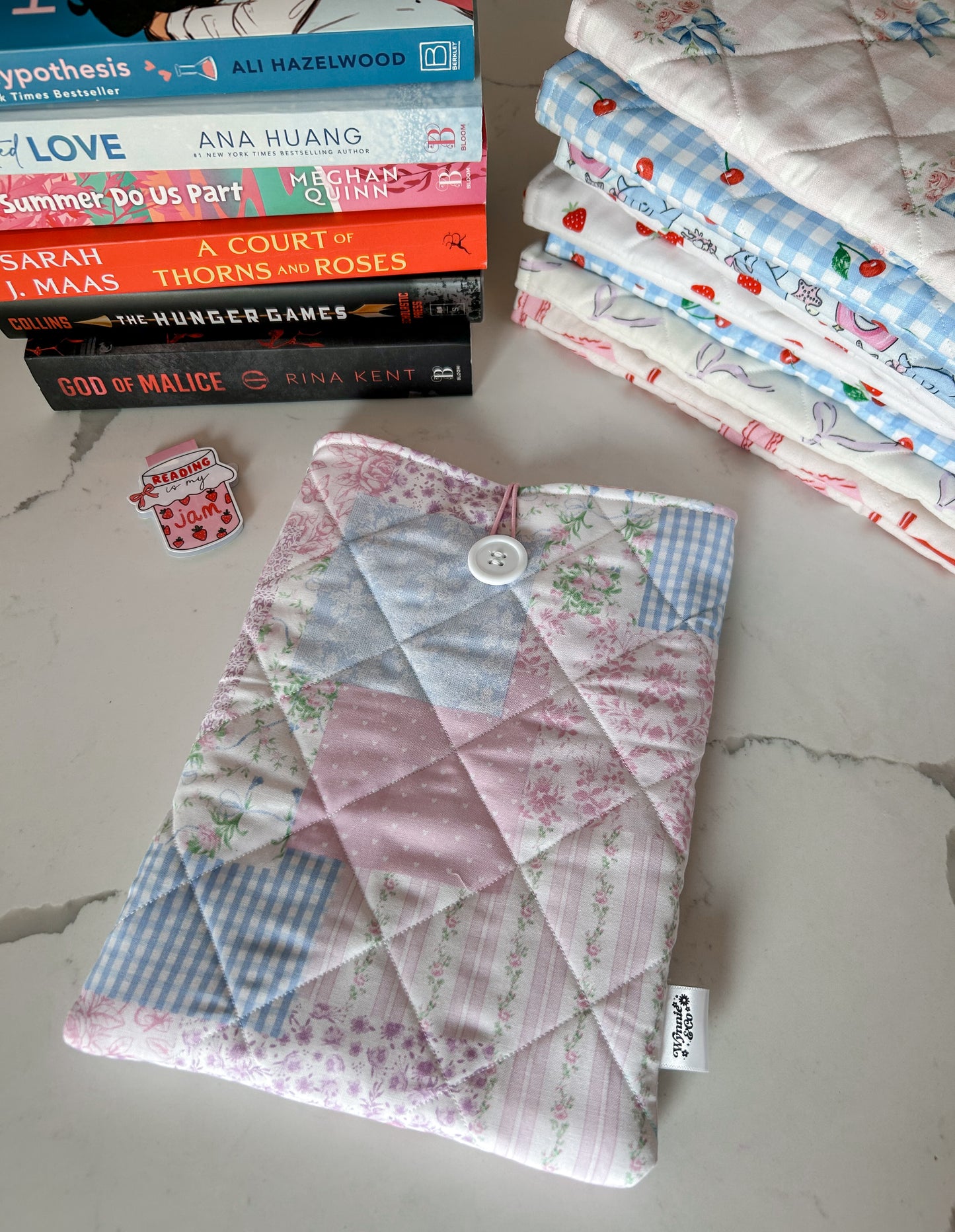 Cute Patchy Booksleeve
