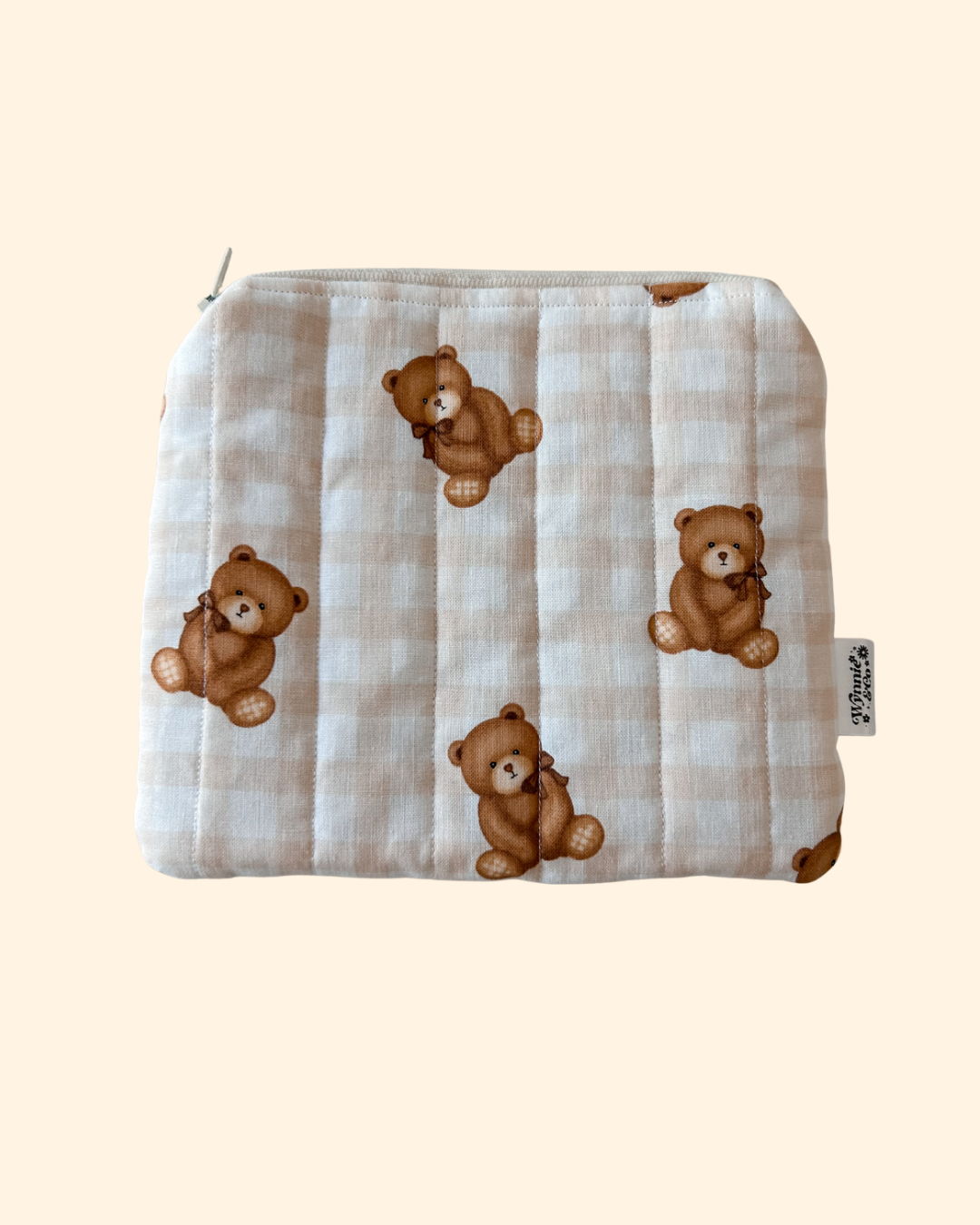Teddy Zip Pouch