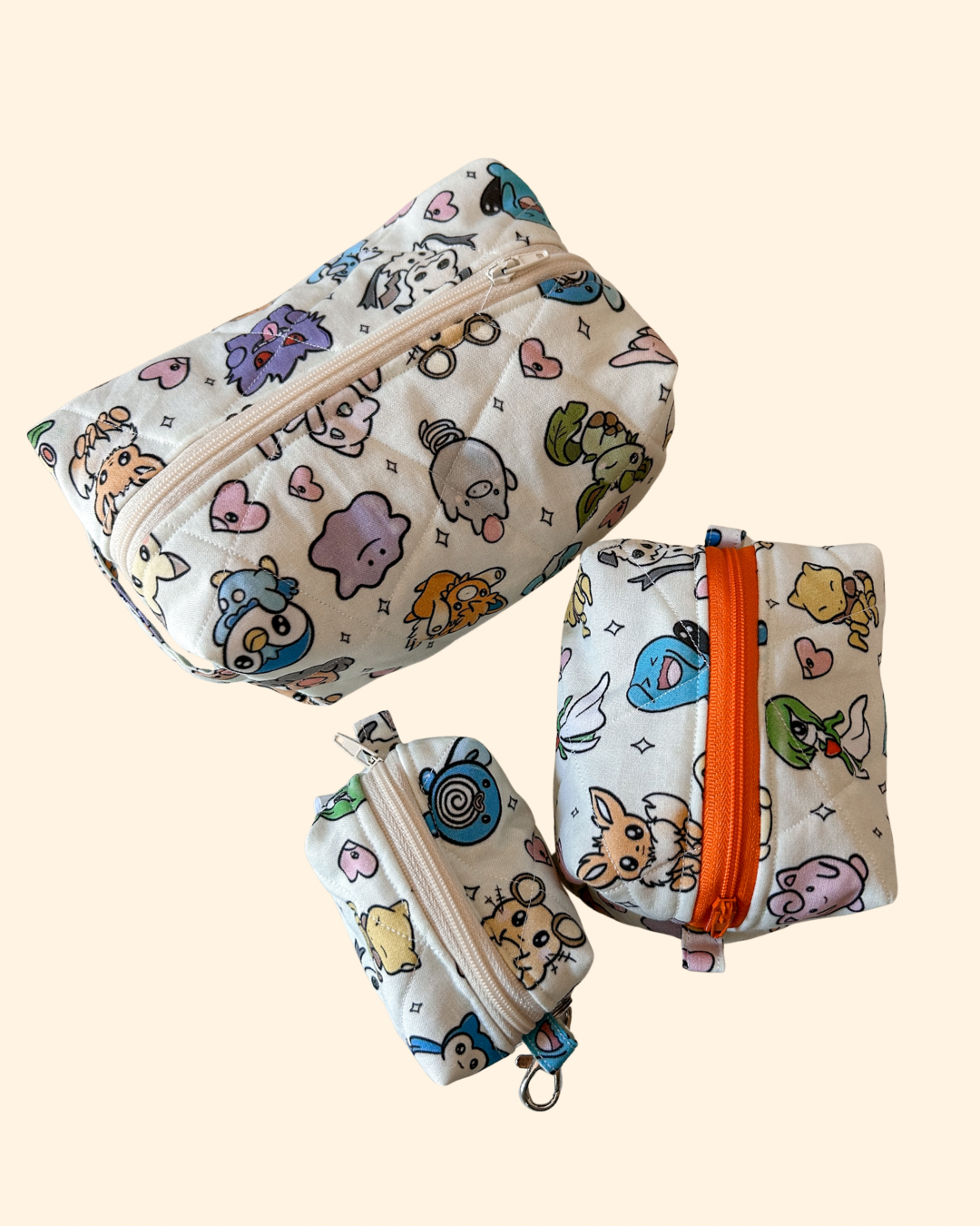 Cute Monster Boxy Bags (3 sizes)