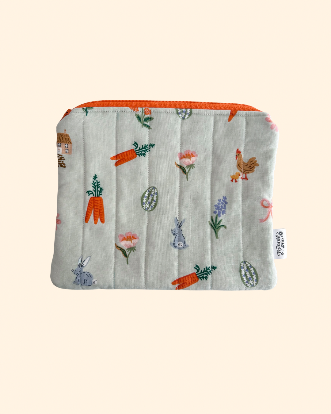 Green Spring Zip Pouch