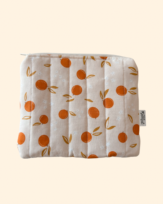 Orange Blossom Zip Pouch