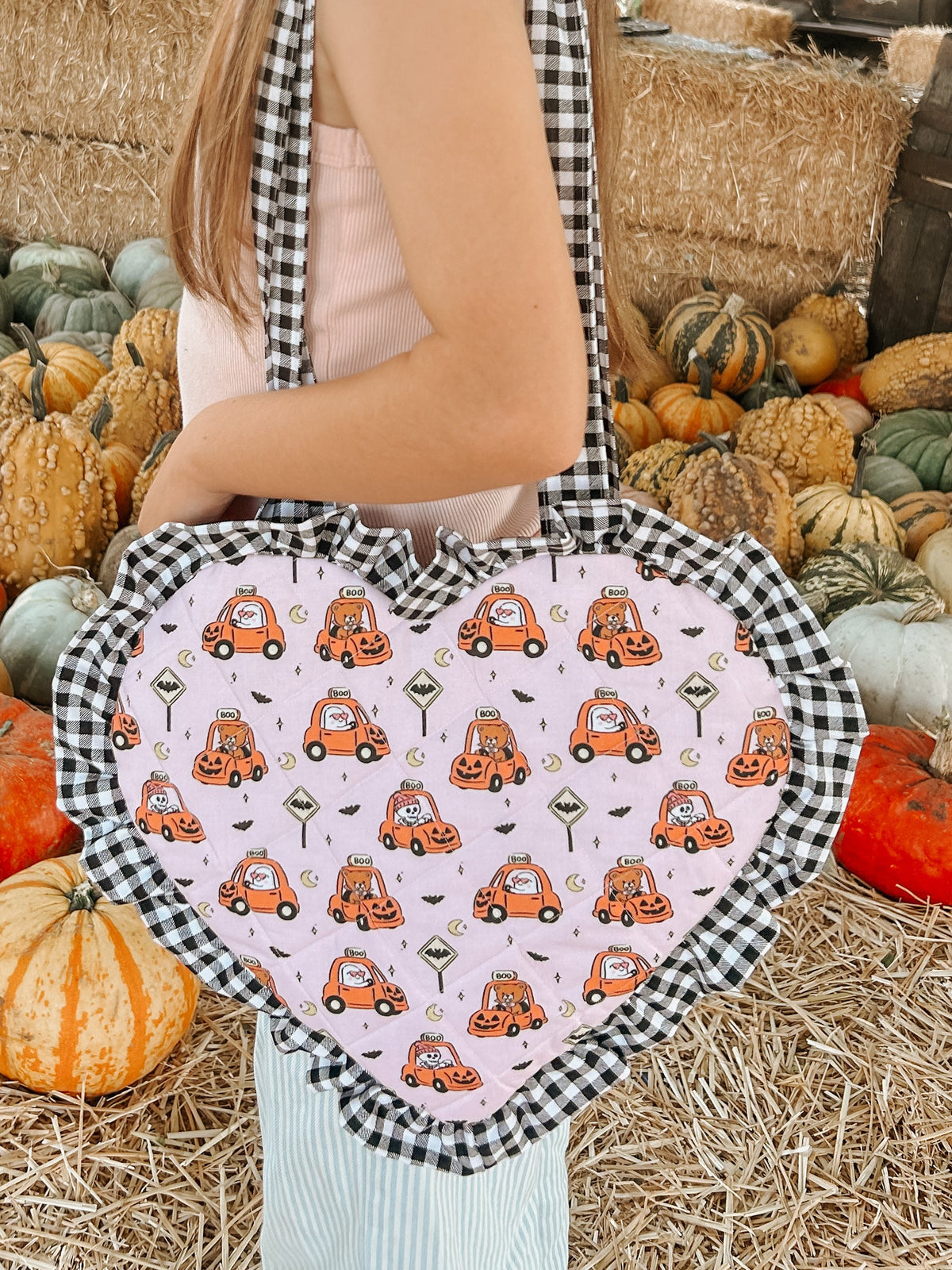 Halloween Town Heart Tote