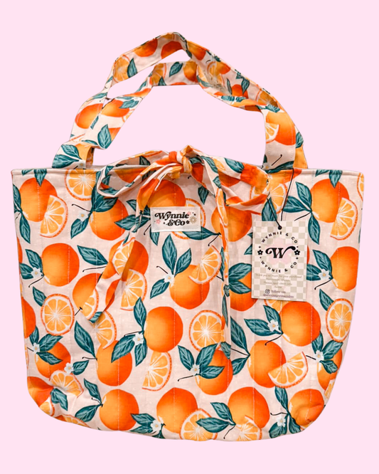 Orange Tote Bag