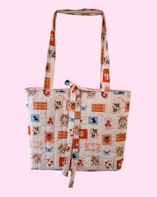 Valentine’s Stamps Tote