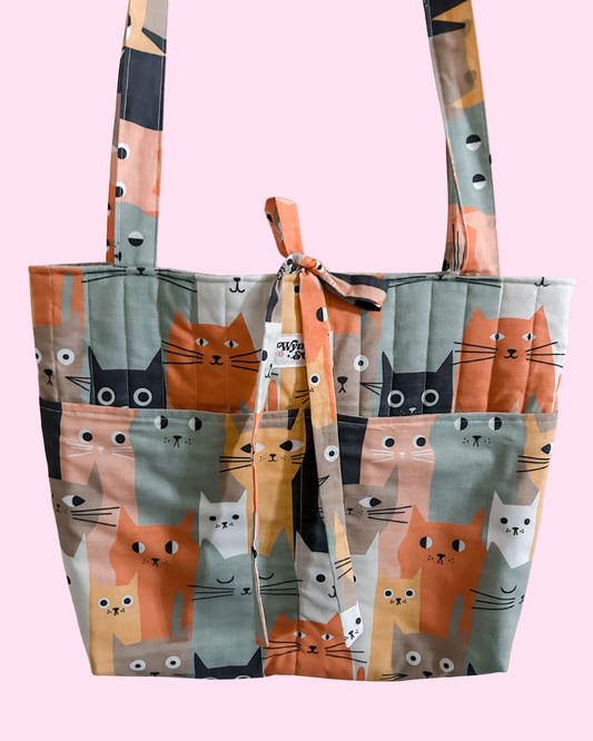 Kitty Bucket Tote