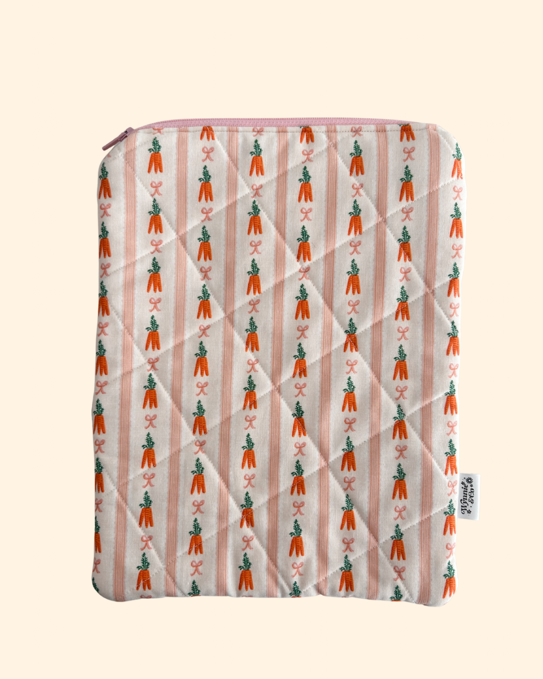Carrot Stripe Booksleeve