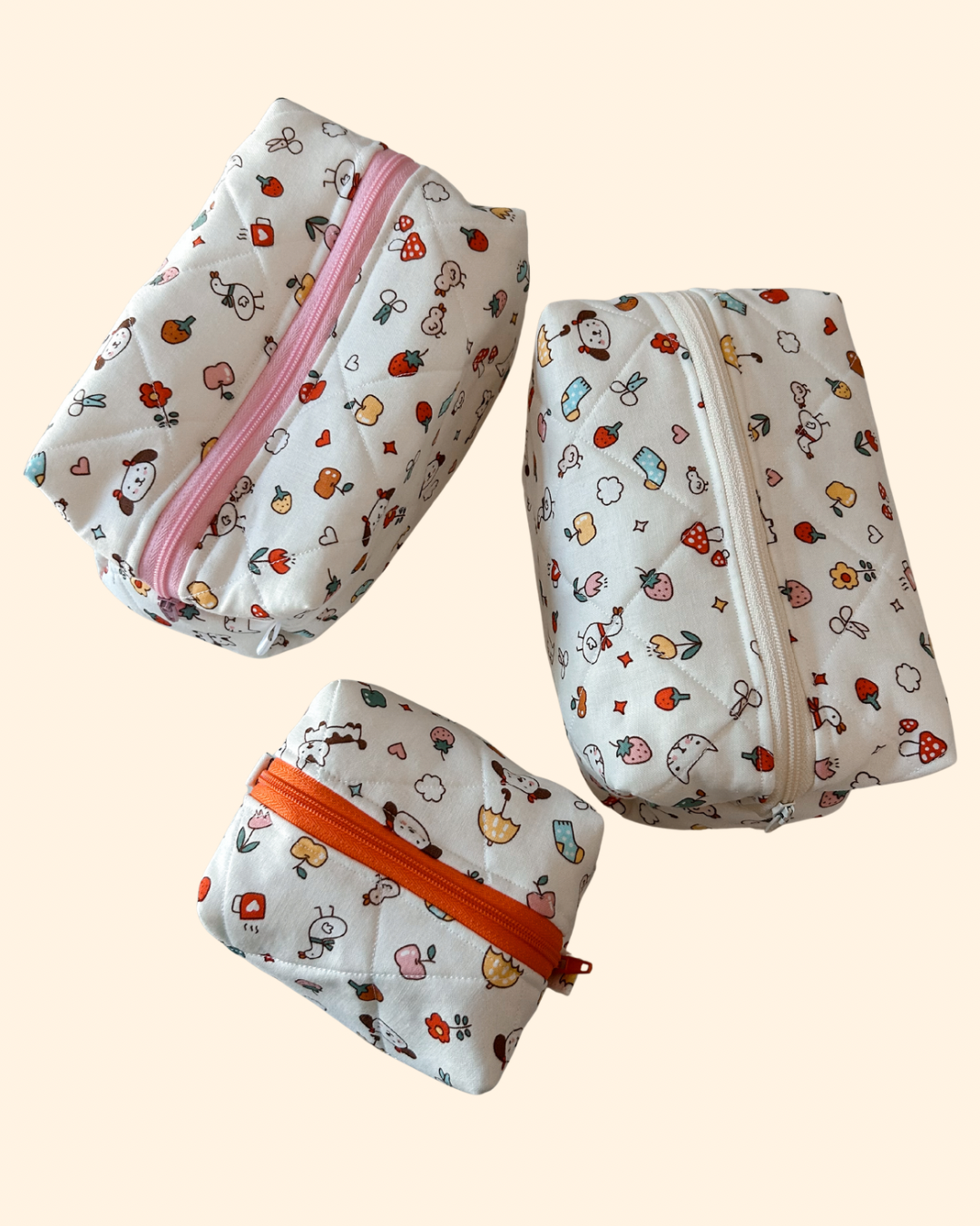 Kawaii Theme Boxy Bags (2 sizes)