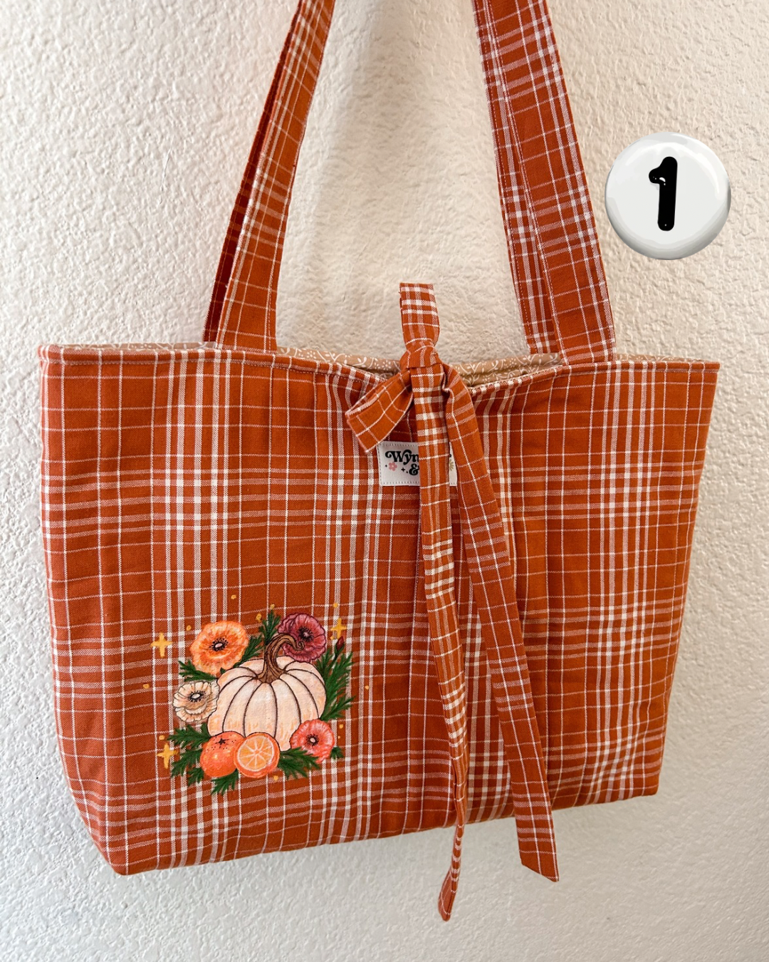 Hand Painted Fall Totes