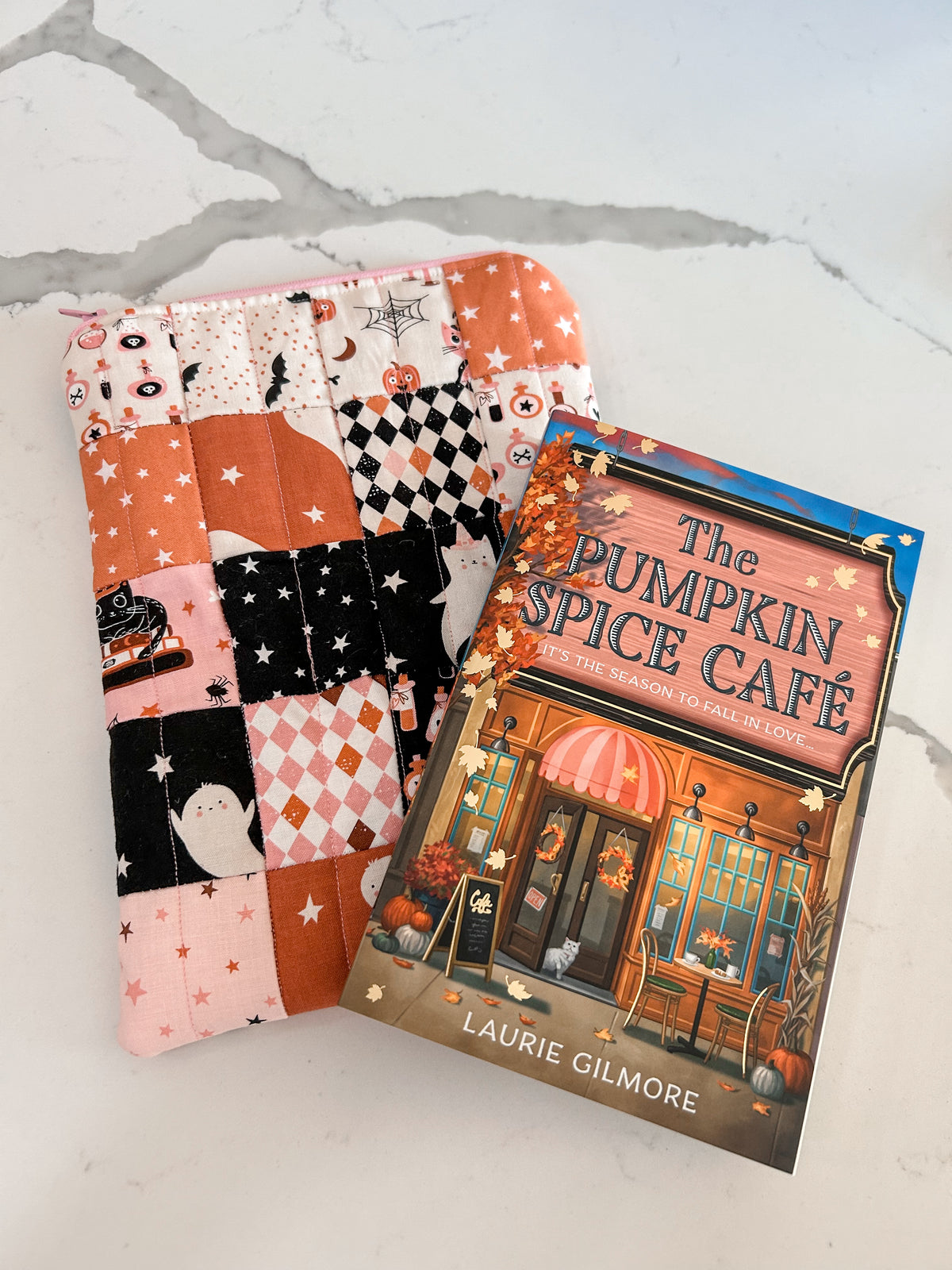 Fall Patchwork Booksleeve