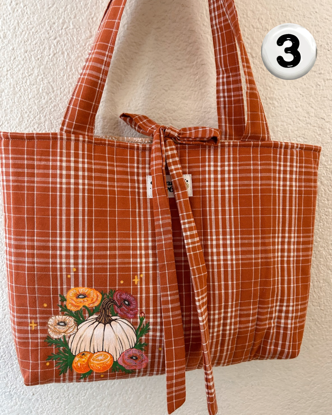Hand Painted Fall Totes