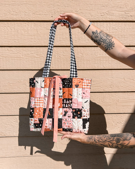 Fall Patchwork Tote