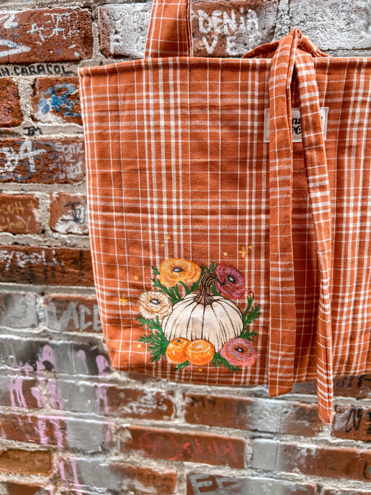 Hand Painted Fall Totes