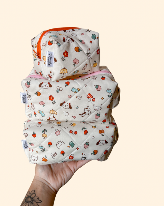Kawaii Theme Boxy Bags (2 sizes)